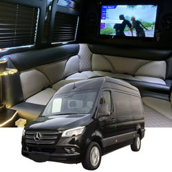 9-passenger Mercedes-Benz Sprinter luxury shuttle